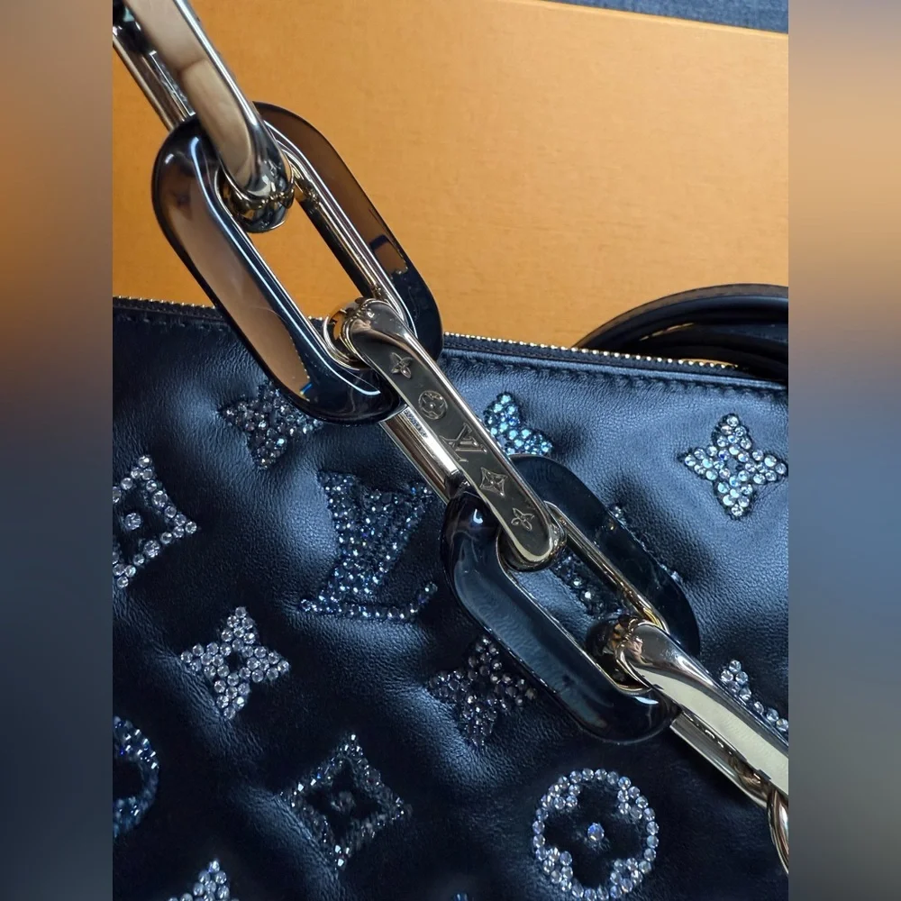 Louis Vuitton Coussin BB Rhinestones monogram bag